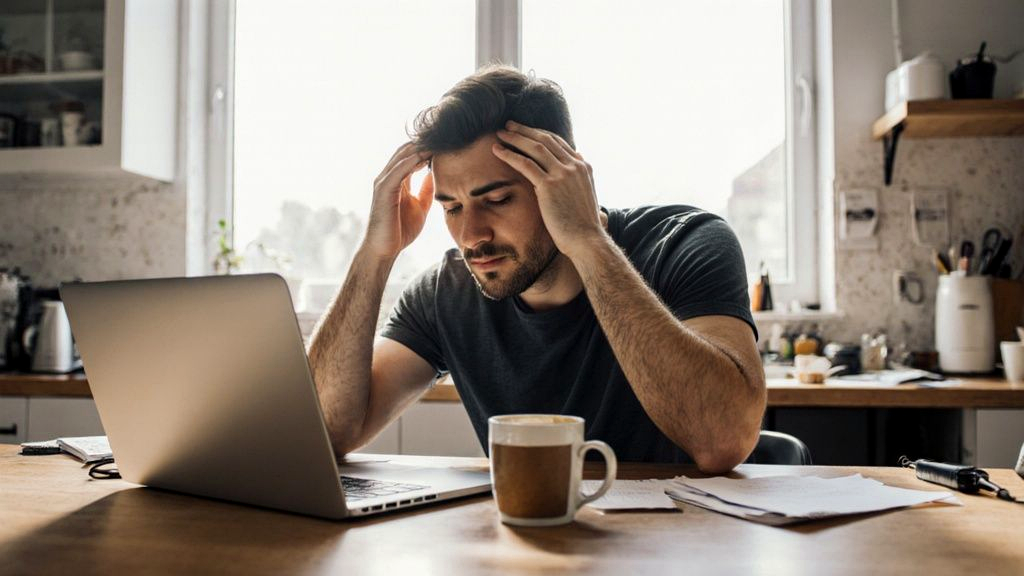 Exhausted crash survivor resting mid-afternoon, illustrating the hidden fatigue a top personal injury lawyer must document